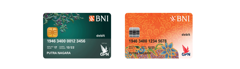 Jenis Kartu ATM BNI: GPN, Garuda, Citilink, dan Chip